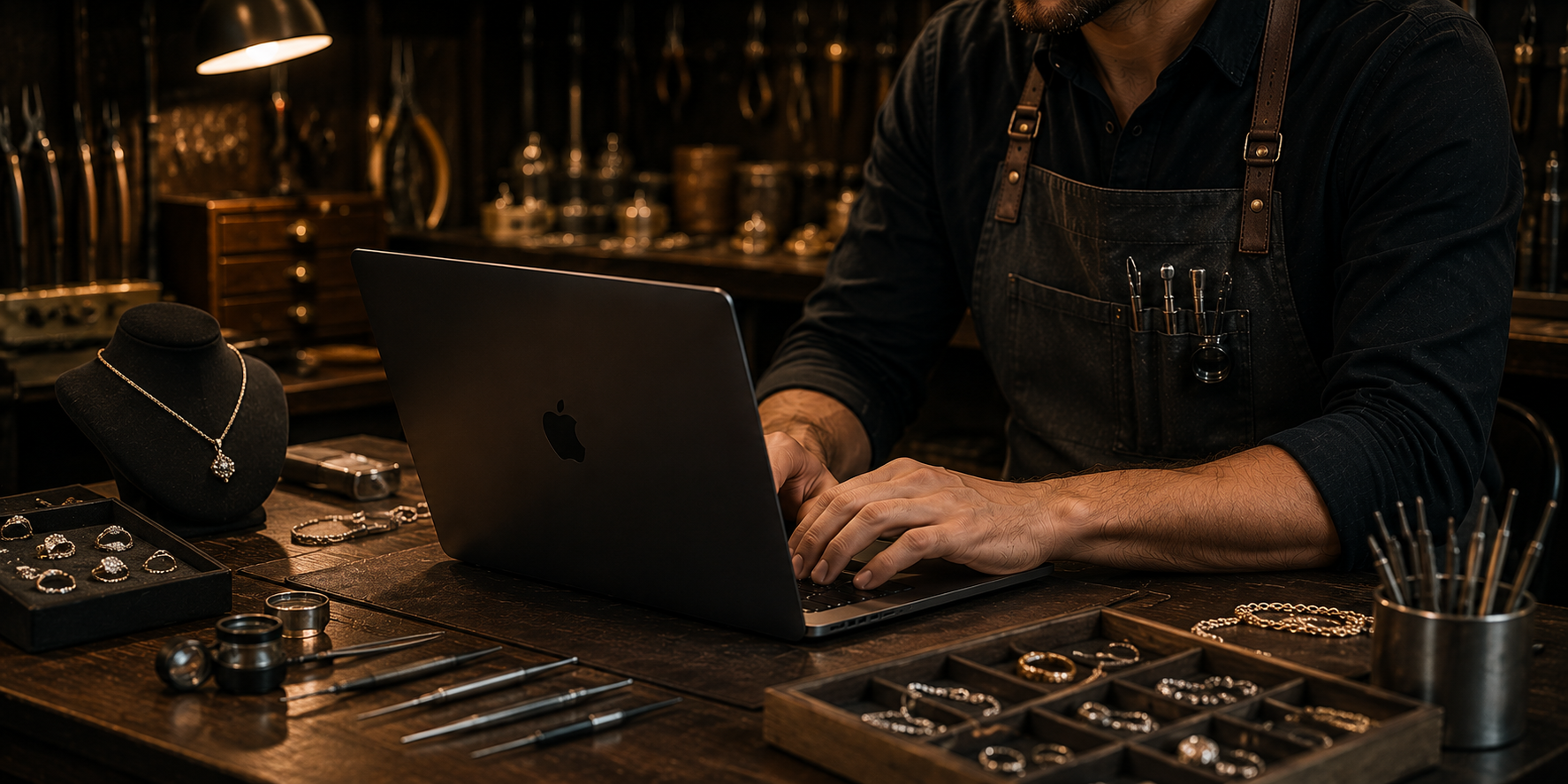 Jewellery repair workbench